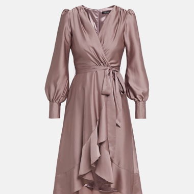 Swing-Kleid rosa cipria
