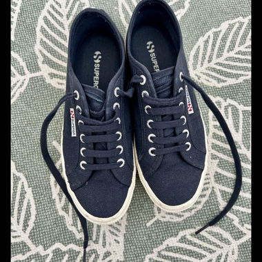 Superga Plateau / Platform Sneaker Gr. 37