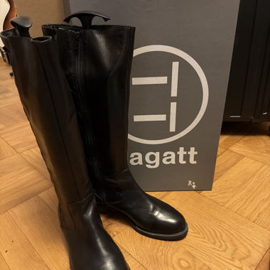 Bottes hautes noires bagatt