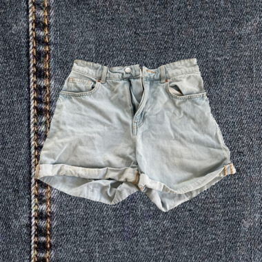 Jeans Shorts hellblau