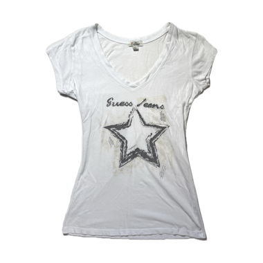 Guess Vintage durchsichtiges T-Shirt