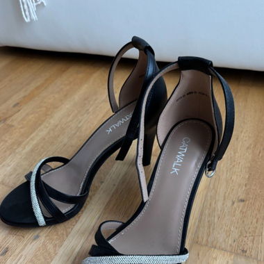 Tacchi alti con glitter
