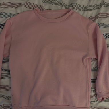 Sweat à capuche rose