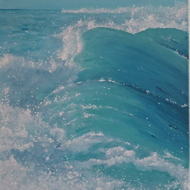 Tableau « Vague d’océan »