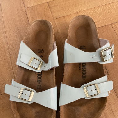 Birkenstock Finken blau