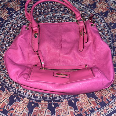 Sac à main rose 