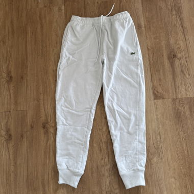 Pantaloni da jogging Lacoste bianchi