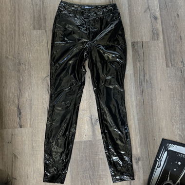 Vinyl pants