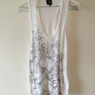 McQueen floral tank top