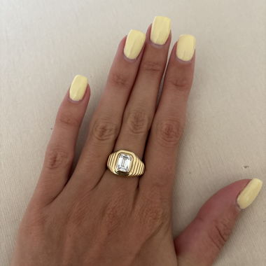 Bague Paul Valentine avec pierre