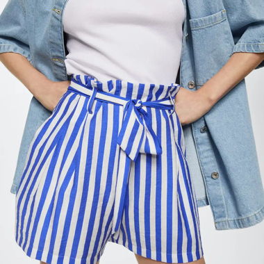 Short a vita alta a righe