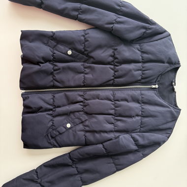 Light navy blue bomber jacket 