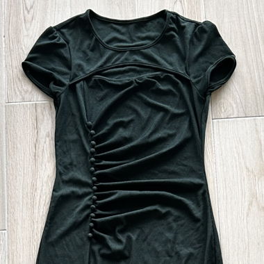 Robe longue verte