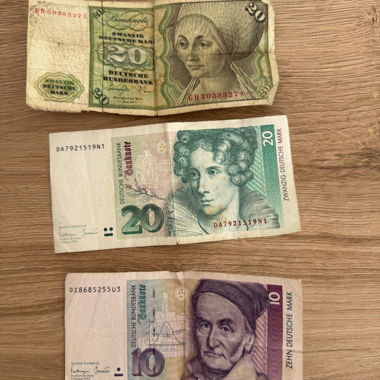 Banconote Deutsche Mark