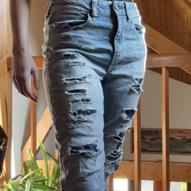 American Eagle Skinny Crop Jeans