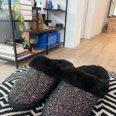 Chaussons pailleté T.39 - NEW