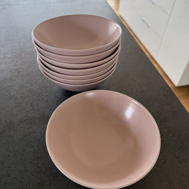 Set IKEA 8 ciotole rosa