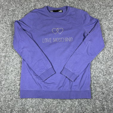 Haut violet Love Moschino