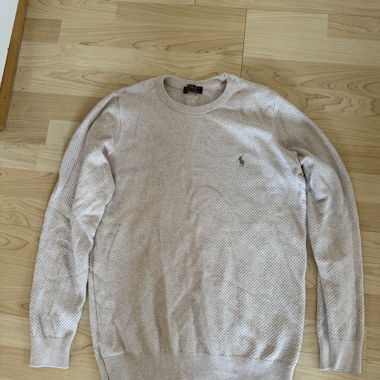 Beiger Polo Ralph Lauren Strickpullover