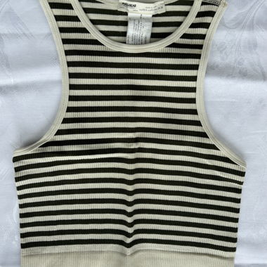 Top court rayé Pull&Bear