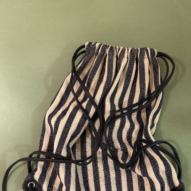 Rucksack-Beutel gestreift