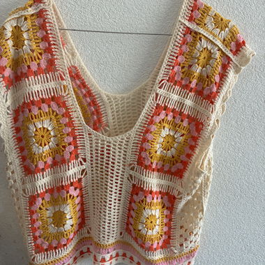Crochet Patchwork Top