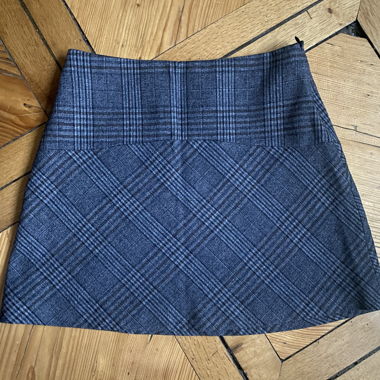 Checked mini skirt from Zara