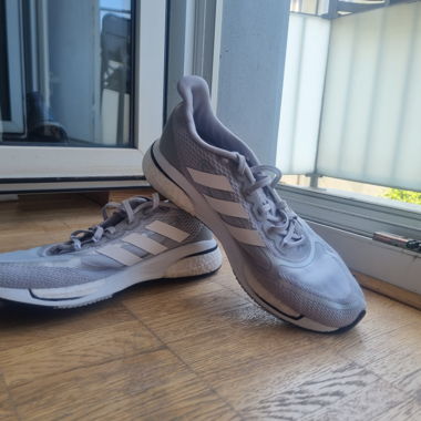 Scarpe da running Adidas Supernova+ grigio-bianco