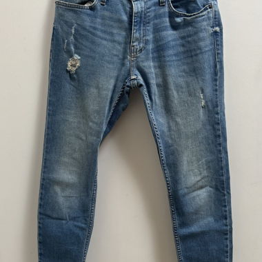 Jeans Hollister blu strappati
