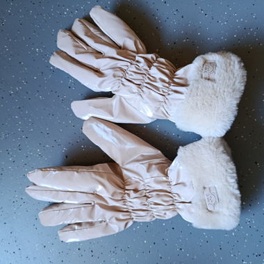 Faux Fur Winter Gloves