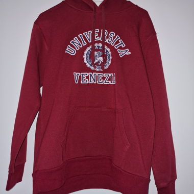 Hoodie bordô - università Venezia