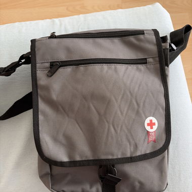 Grey Crossbody Bag