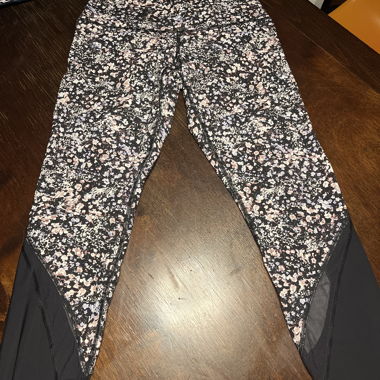 Leggings de sport à fleurs