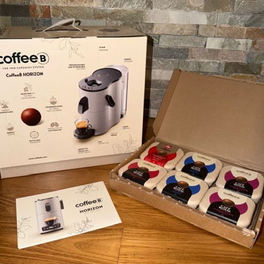 Machine à café CoffeeB Horizon NEU et capsules