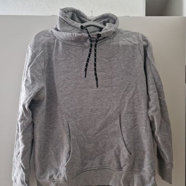 Grey Atrium Hoodie with Drawstring