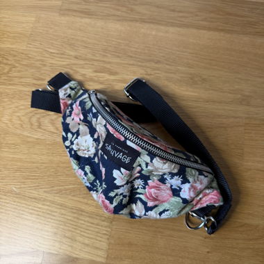 Floral fabric handmade fanny pack