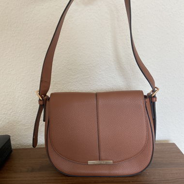Sac bandoulière marron Anna Field