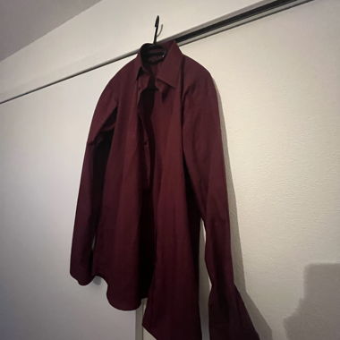 Burgundy Dress Shirt