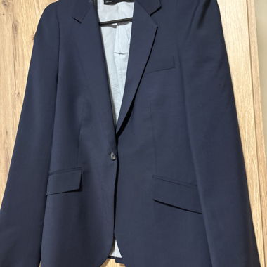 Blazer ZARA WOMAN blu navy, taglia M