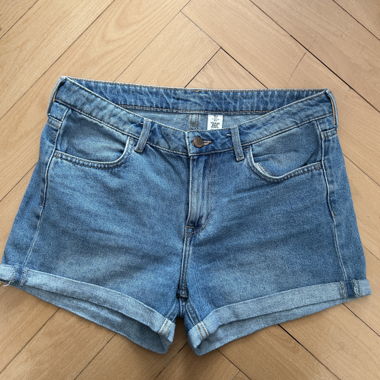 Denim jeans shorts