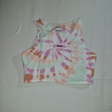 Top corto Vans tie-dye