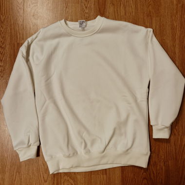Sweatshirt blanc UNISEXE Yuan-Shu