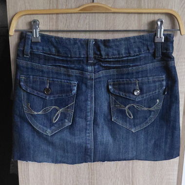 Minigonna in jeans