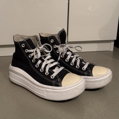 Converse Plateau-Sneakers schwarz, 39