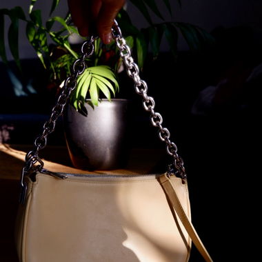 Furla Handtasche cremegelb
