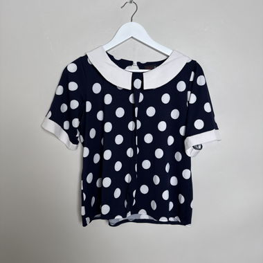 Blouse à pois