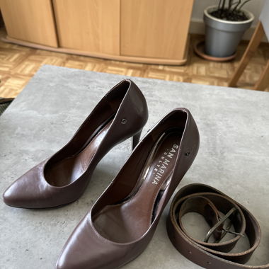 Brown SAN MARINA BRESILIEN heels