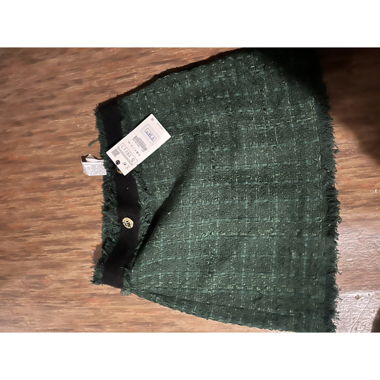 Zara green skirt