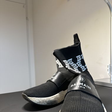 Schwarze Balmain Schuhe