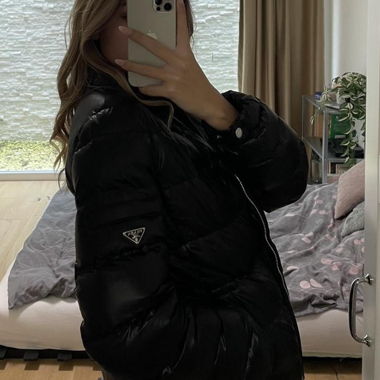 Prada Puffer Jacket black/navy